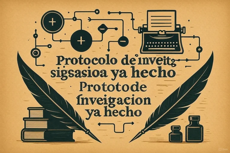 Protocolo de investigación ya hecho